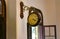 Antique clock, centenary clock in an old house, antique