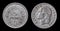 Antique coin of 5 francs