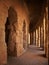 Antique coliseum hallway