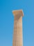 Antique column of Lindos