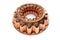 Antique Copper Jello Mold Ring