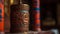 Antique copper prayer wheel, symbol of Tibetan Buddhism spirituality generated by AI