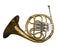 Antique Dented French Horn