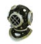 Antique diver helmet