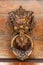 Antique doorknocker in the Provence, France