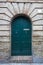 Antique Doorway in a bricks facade