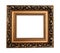 Antique empty picture frame