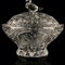 Antique engraved food vessel. antique vessel with a geometric pattern