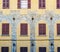 Antique facade in a Pisa street. Italy.