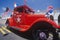 Antique Fire Chief Car in July 4th Parade, Ojai, California