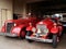 Antique firefighters truck