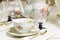 Antique floral tea set