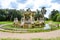 Antique fountain in Villa Doria-Pamphili in Rome