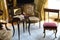 Antique furniture in Head Gardener house,