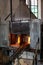 Antique Glass Furnace in Murano Isle near Venice, Italy