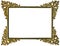 Antique gold frame w/complete work path