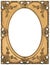 Antique Gold Picture Frame