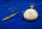 Antique Gold Pocket Watch and Fob