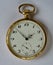 Antique golden pocket watch