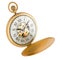 Antique Golden Pocket Watch, 3D rendering