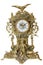 Antique goldish clock.