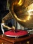 Antique gramophone