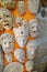 Antique greek masks in Plaka