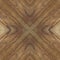 Antique grey brown teak wood wall panel with abstract centered diagonal pattern