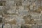 Antique grunge old gray stone wall masonry