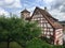 Antique half timbered building in Creglingen Germany