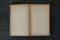 Antique hardcover book with blank pages