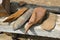 Antique, historic stone tools in South Africa