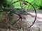 ANTIQUE HORSE DRAWN HAY RAKE