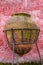 Antique Huge Ceramic Jar Placed on a Forged Pedestal