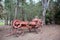 Antique Irrigation equipment at History of Irrigation Museum, King City, California