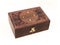 an antique jewellery box or treasure chest