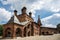 Antique Krutitsy Patriarchal cloister courtyard in Moscow