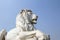 Antique Lion Statue at Victoria Memorial Gate, Kolkata