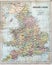 Antique Map of England and Wales