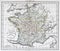 Antique Map of France