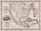 Antique map of the USA and the Americas