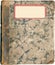 Antique marbled school note book