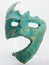 Antique masks are made from recycled materials used for home decor or Halloween.