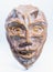 Antique masks are made from recycled materials used for home decor or Halloween.