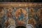 Antique medieval orthodox fresco in ancient church