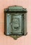 Antique metal mail box