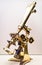 Antique microscope