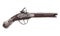 Antique musket on white background