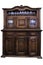 Antique oak wardrobe of the 19th century