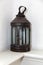 Antique Old Lantern with Candle in St. Augustine Florida Oldest House